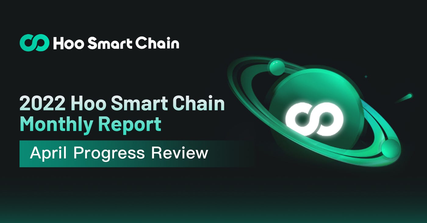2022 Hoo Smart Chain Monthly Report: April Progress Review | by Hoo Smart  Chain | Medium