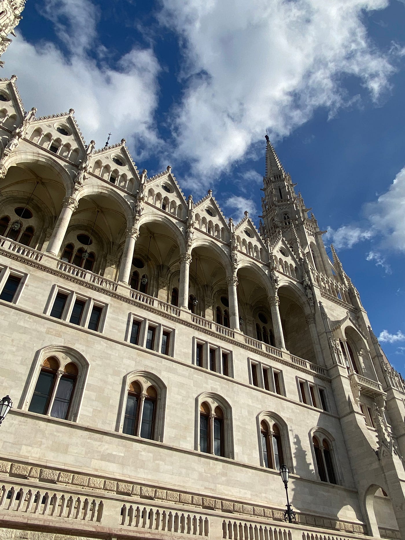 Hungarian Parliament House finished in 1902 and the largest building in Hungary.