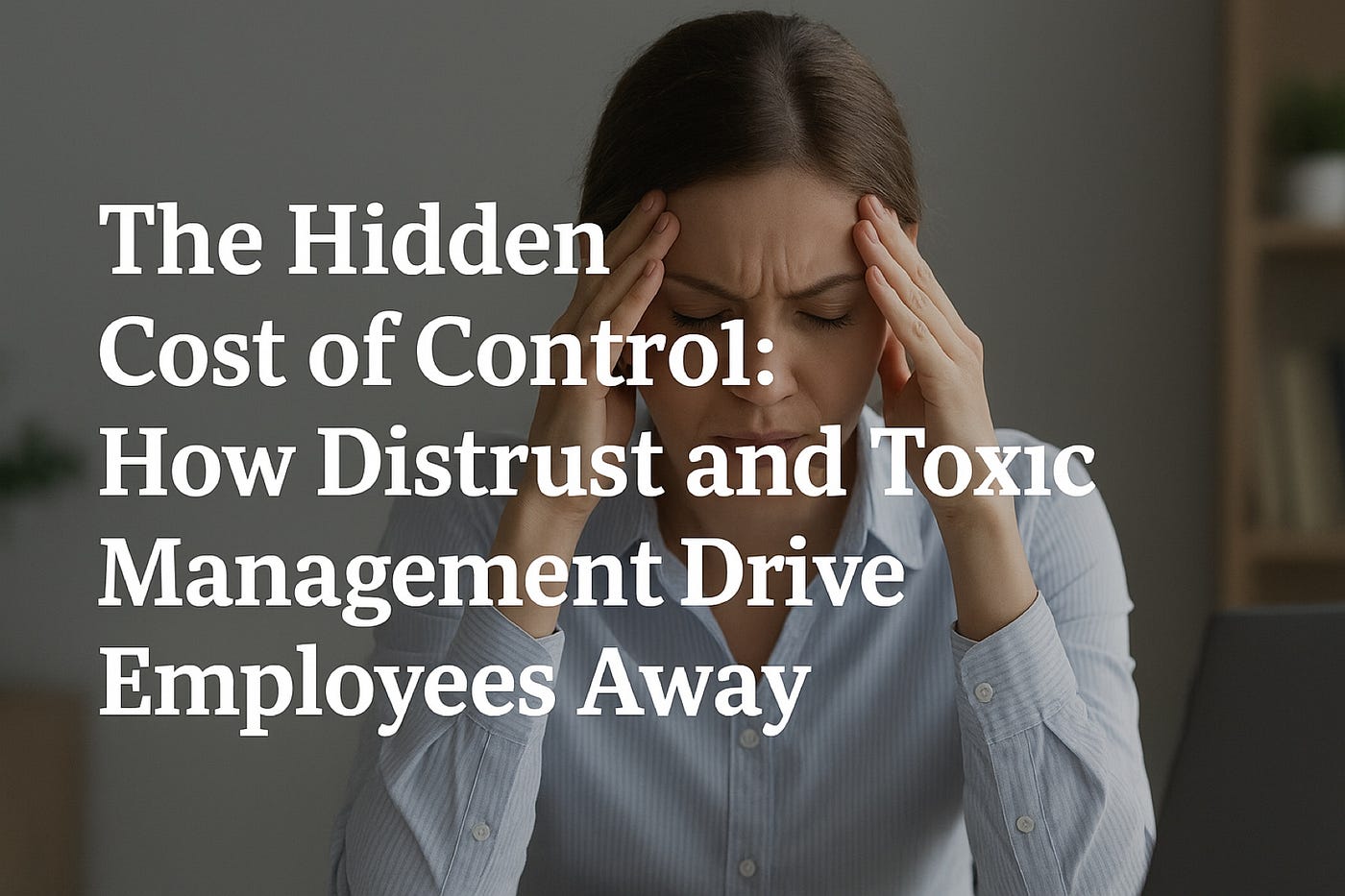 The Hidden Cost of Control