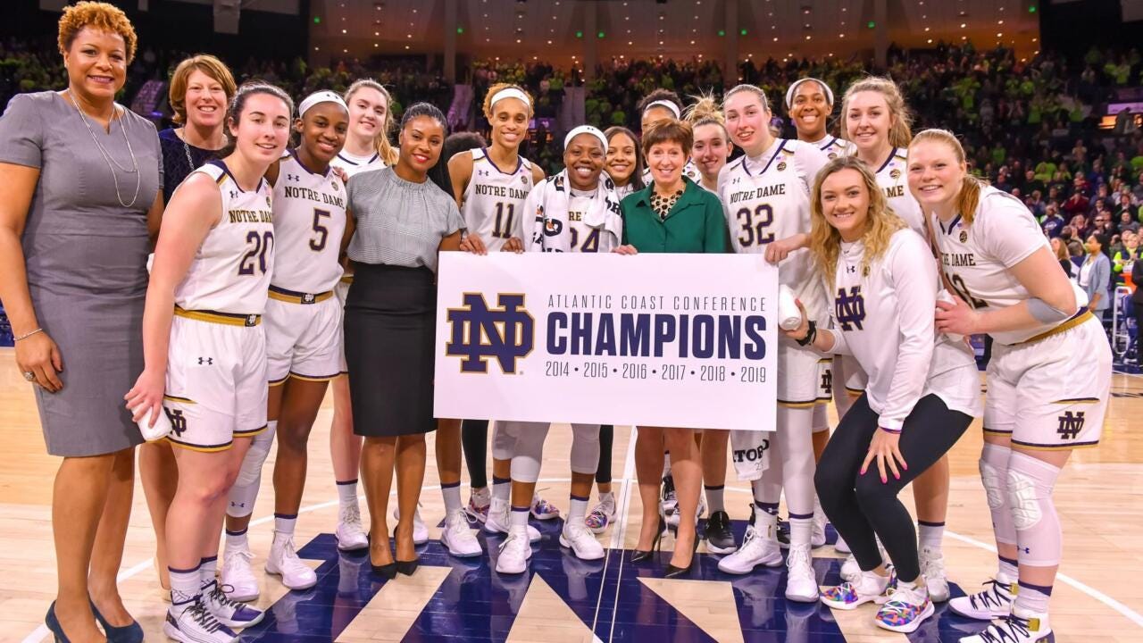 notre dame women's basketball roster 2018