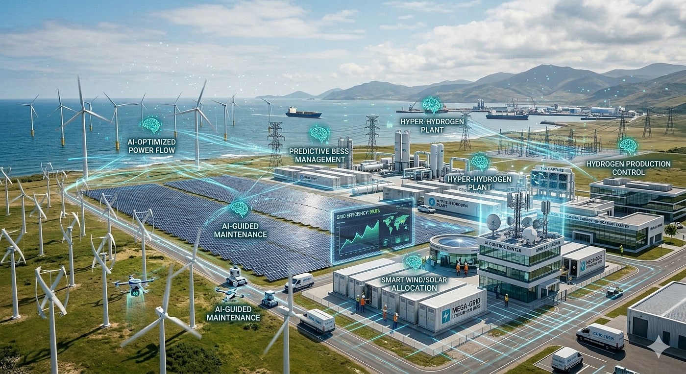 A great convergence in 2026: AI has transformed from an energy consumer to the architect of a…