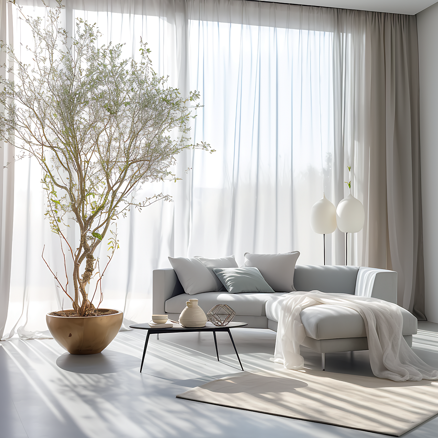 Planning to Shop Curtains for Your Living Room Interior Design? Let The KAP  Designs Help You Choose the Perfect Fit!”, by The KAP Designs