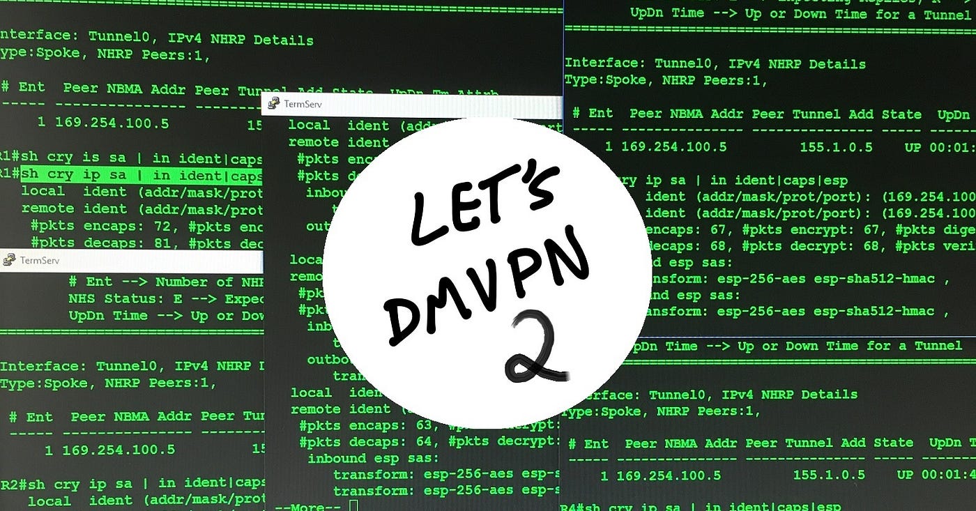 Minha jornada até o CCIE RS — DMVPN 2 | by Giuliano Barros | TechRebels |  Medium