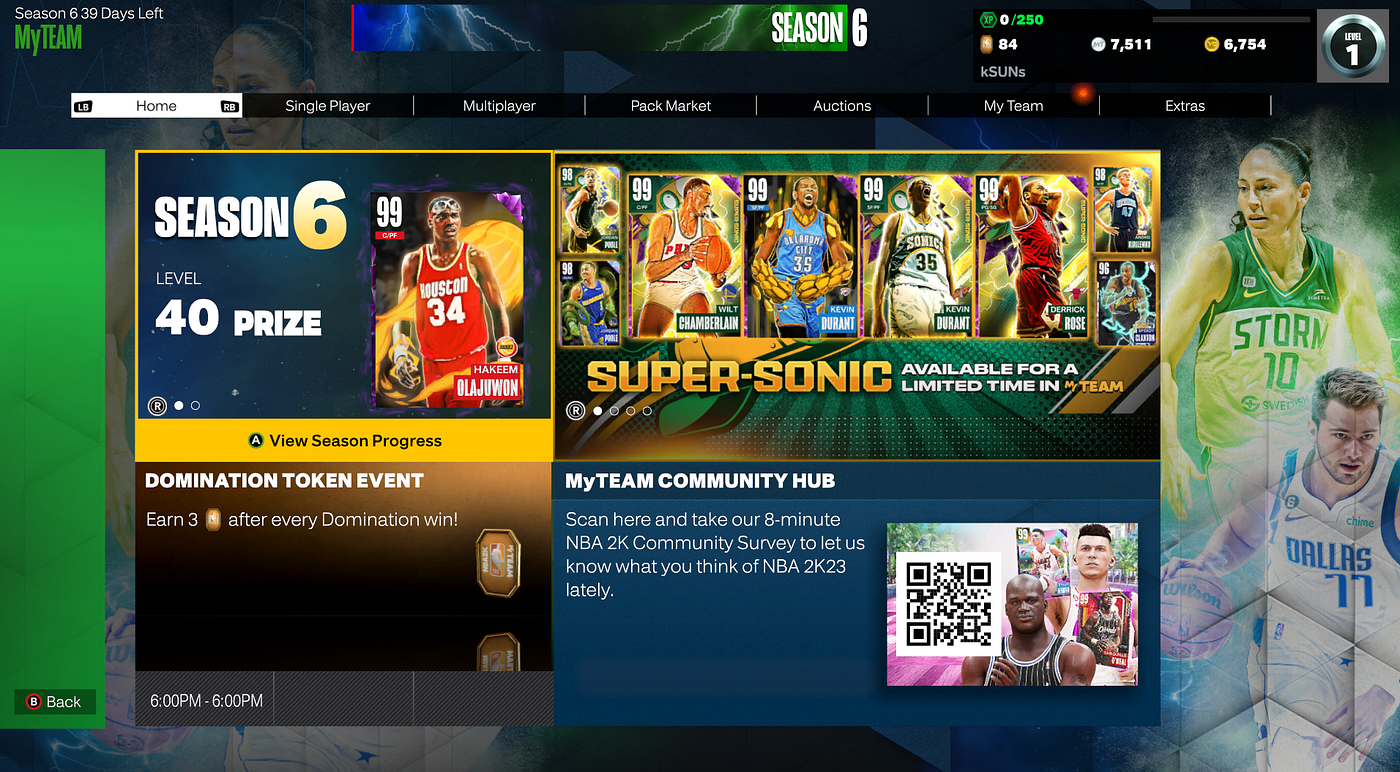 Режим MyTeam. Что в нём? (PC)