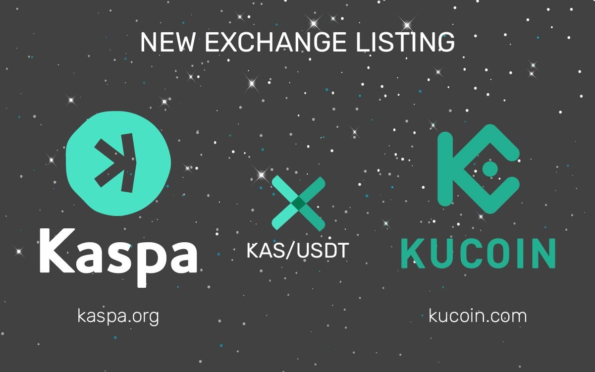 New Kaspa Exchange Listing — KuCoin | by N. R. Crowningshield | Coinmonks |  Medium