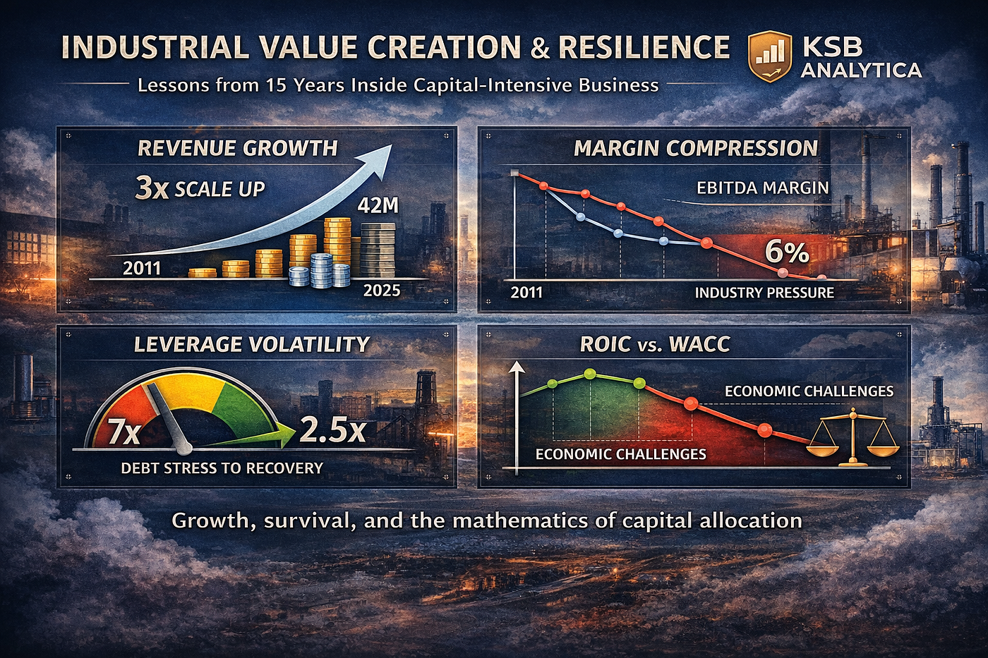 Growth, Survival, and the Economics of Industrial Value Creation