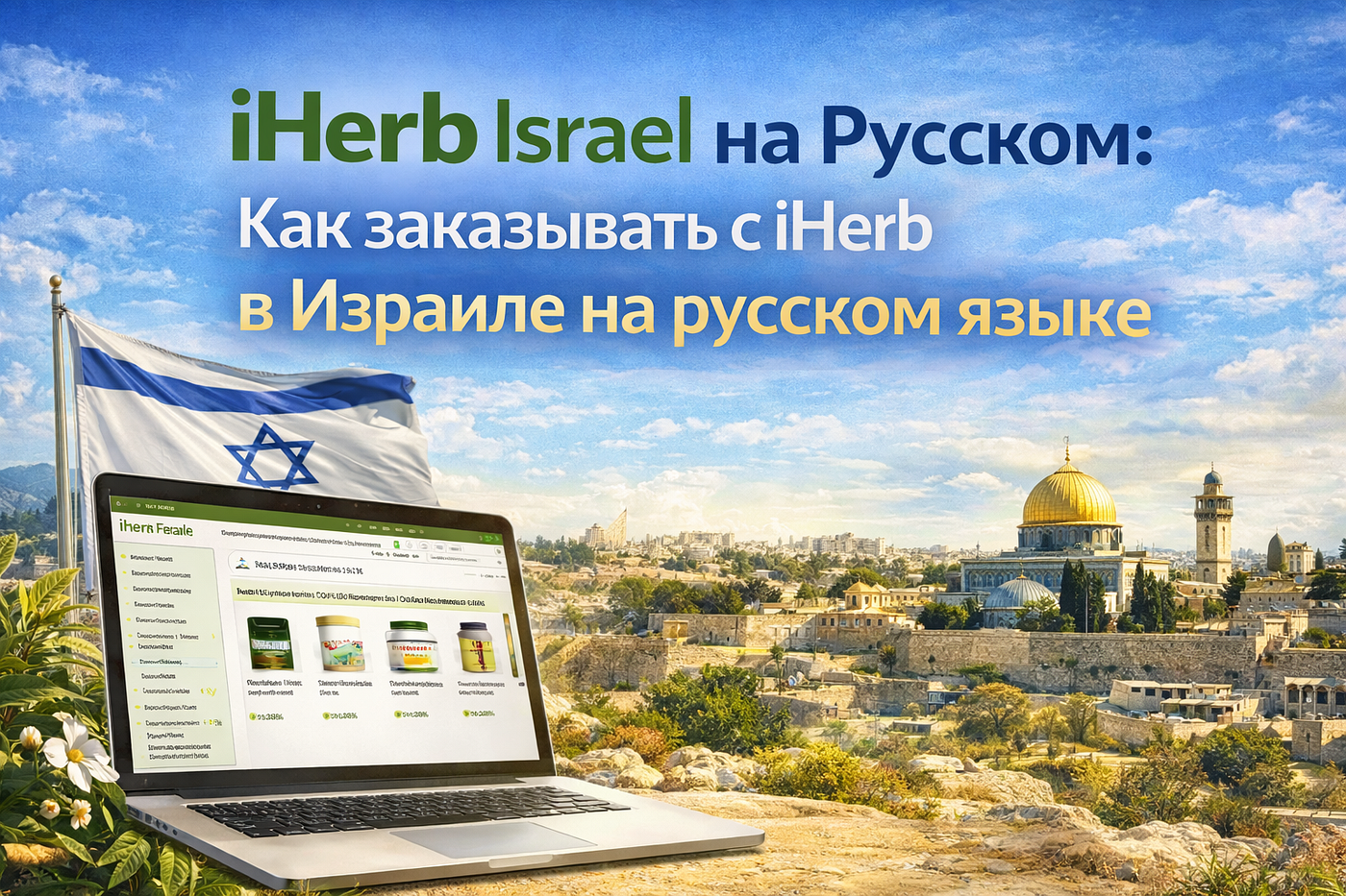 iHerb Israel на Русском: Как заказывать с iHerb в Израиле на русском языке