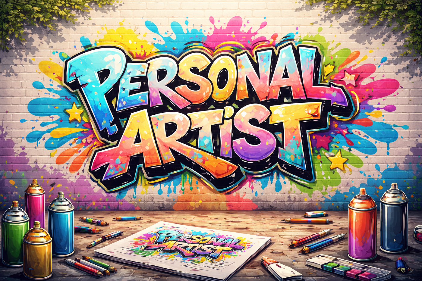Hoe maak je een graffiti piece? Stap voor stap