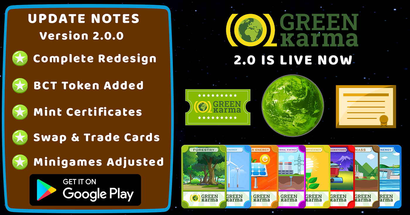 Green Karma Version 2.0. Hello Everyone, | by FoneBlockchain | Medium