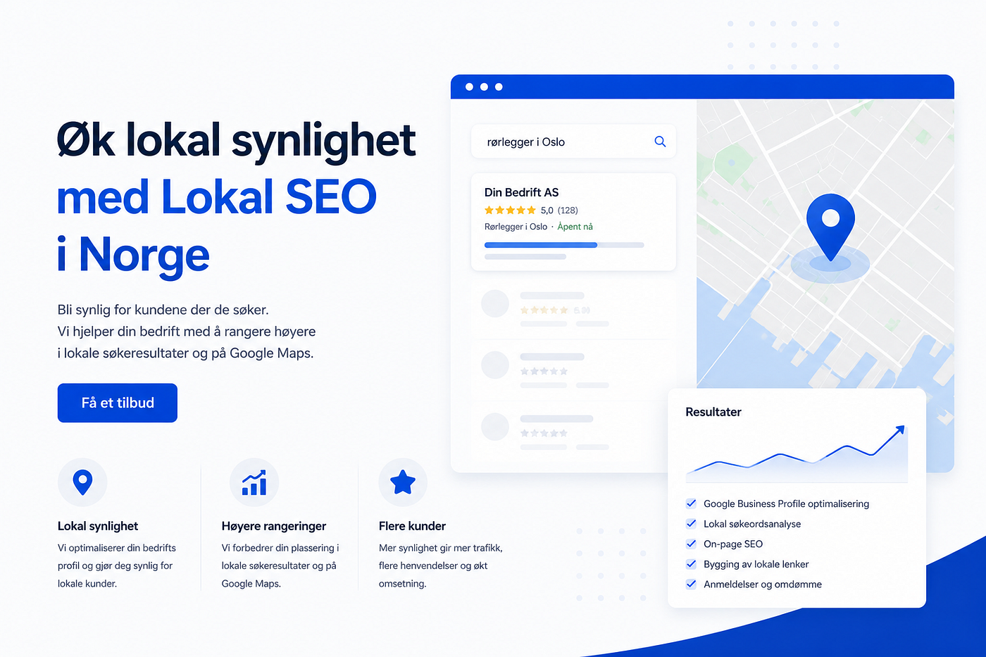 Øk lokal synlighet med Lokal SEO i Norge
