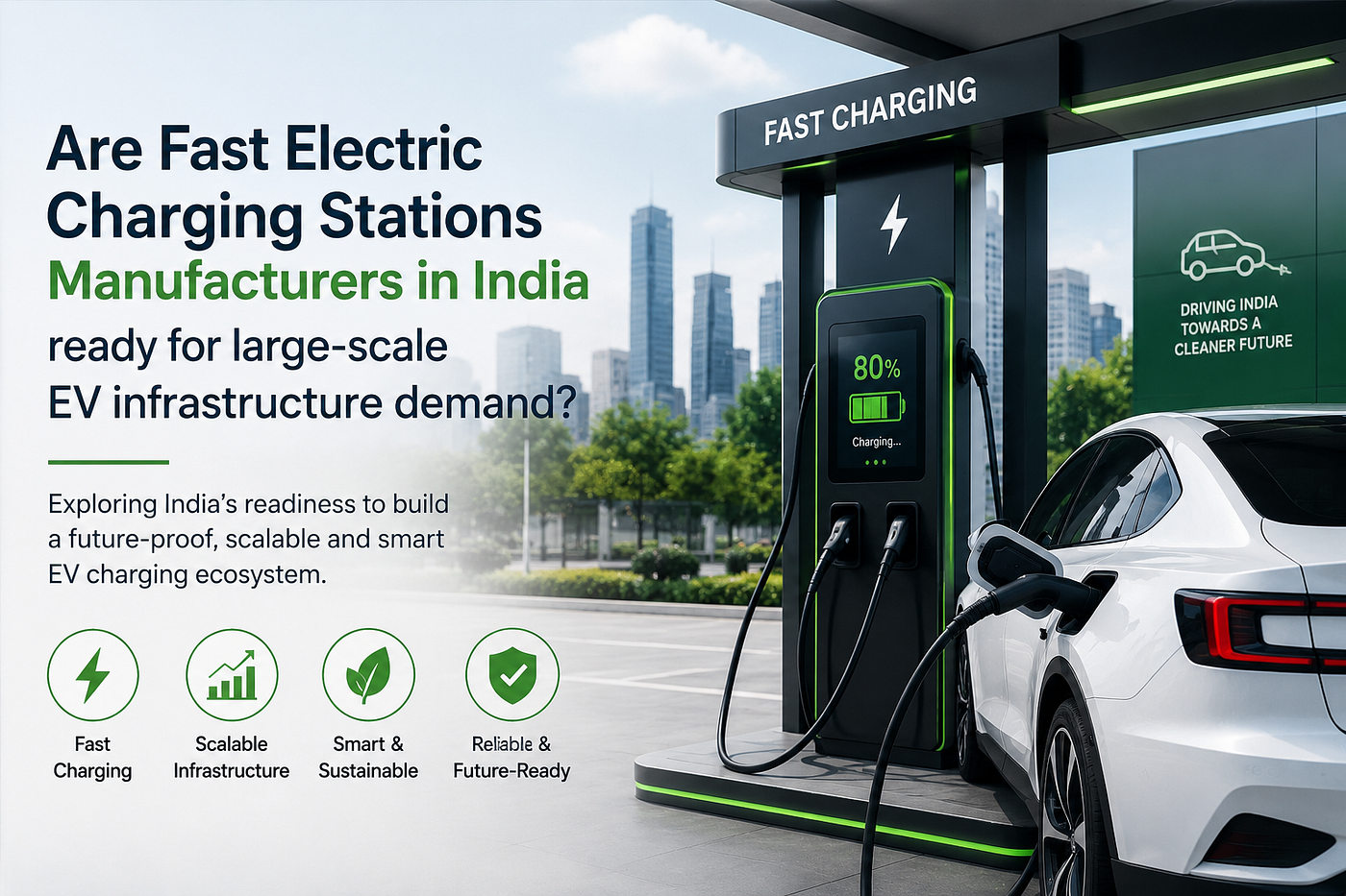 Are fast electric charging stations Manufacturers in India ready for large-scale EV infrastructure…