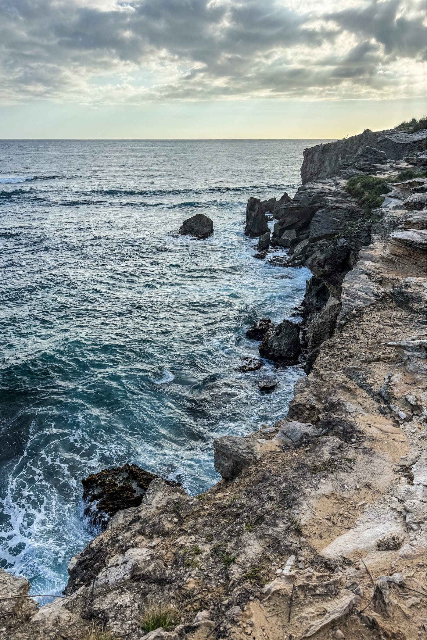 The Trail Carved by Wind and Sea
