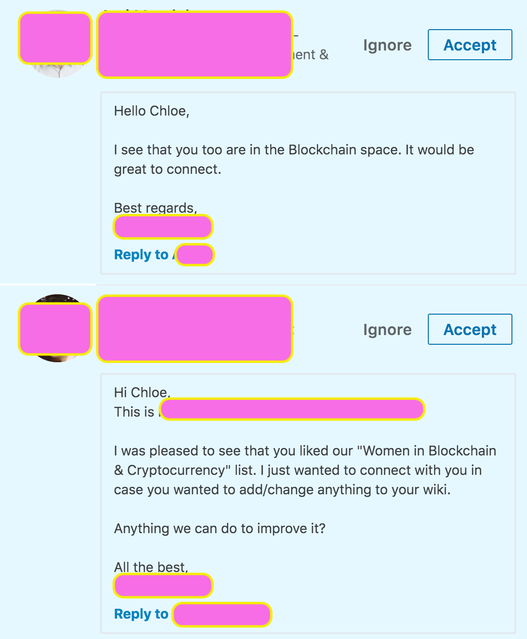 How to Succeed at Being a Crypto & Blockchain Influencer Without Really  Trying | by Chloe Condon | NewCo Shift | Medium