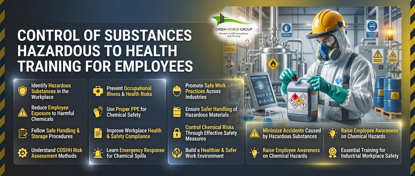Control of Substance Hazardous to Health Training for Employees