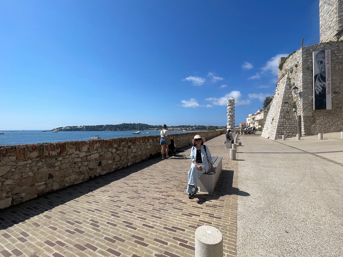 Standing at the Musée Picasso: