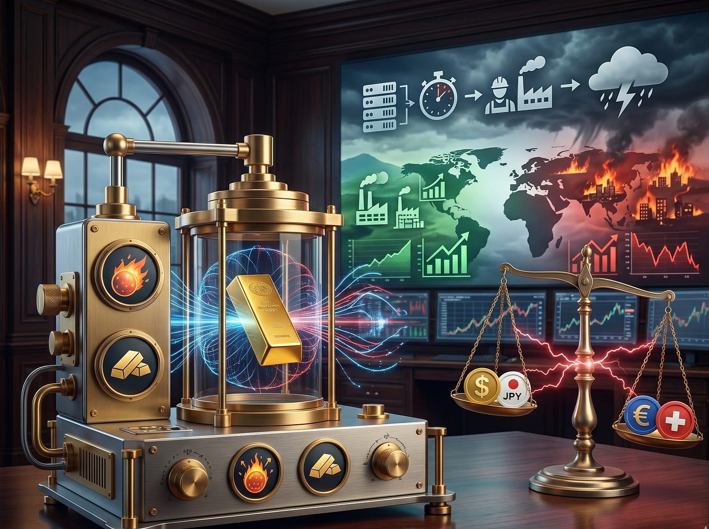 Deconstructing Gold’s Inflation Premium and FX Volatility Ahead of NFPs