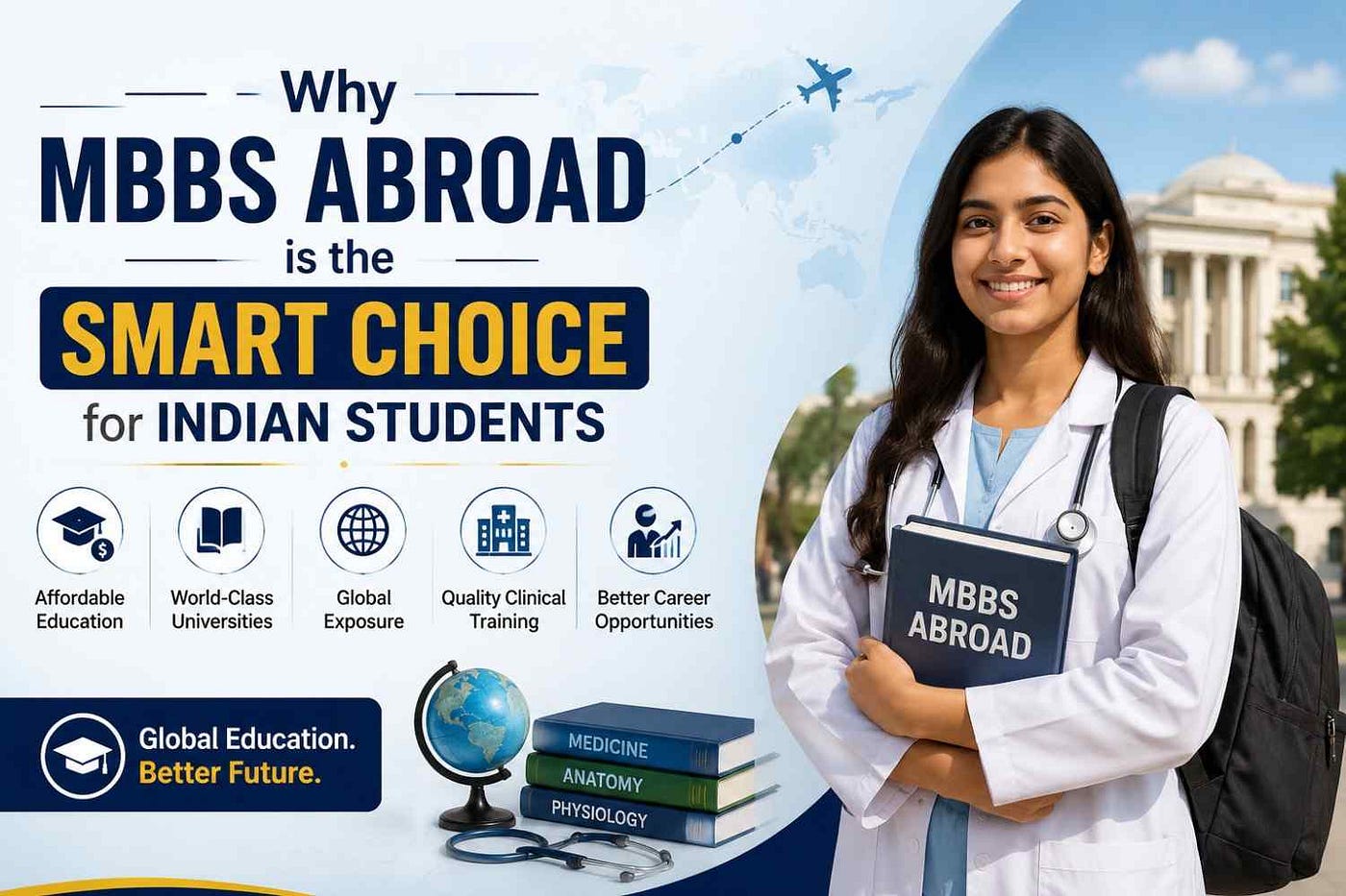 Why MBBS Abroad is the Smart Choice for Indian Students