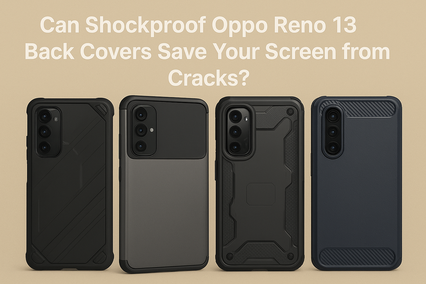 Can Shockproof Oppo Reno 13 Back Covers Save Your Screen from Cracks?