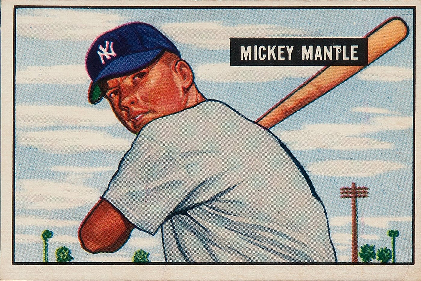 The 1952 Topps Mantle Card. Baseball in 25 Objects: nineteenth in… | by  John Thorn | Our Game