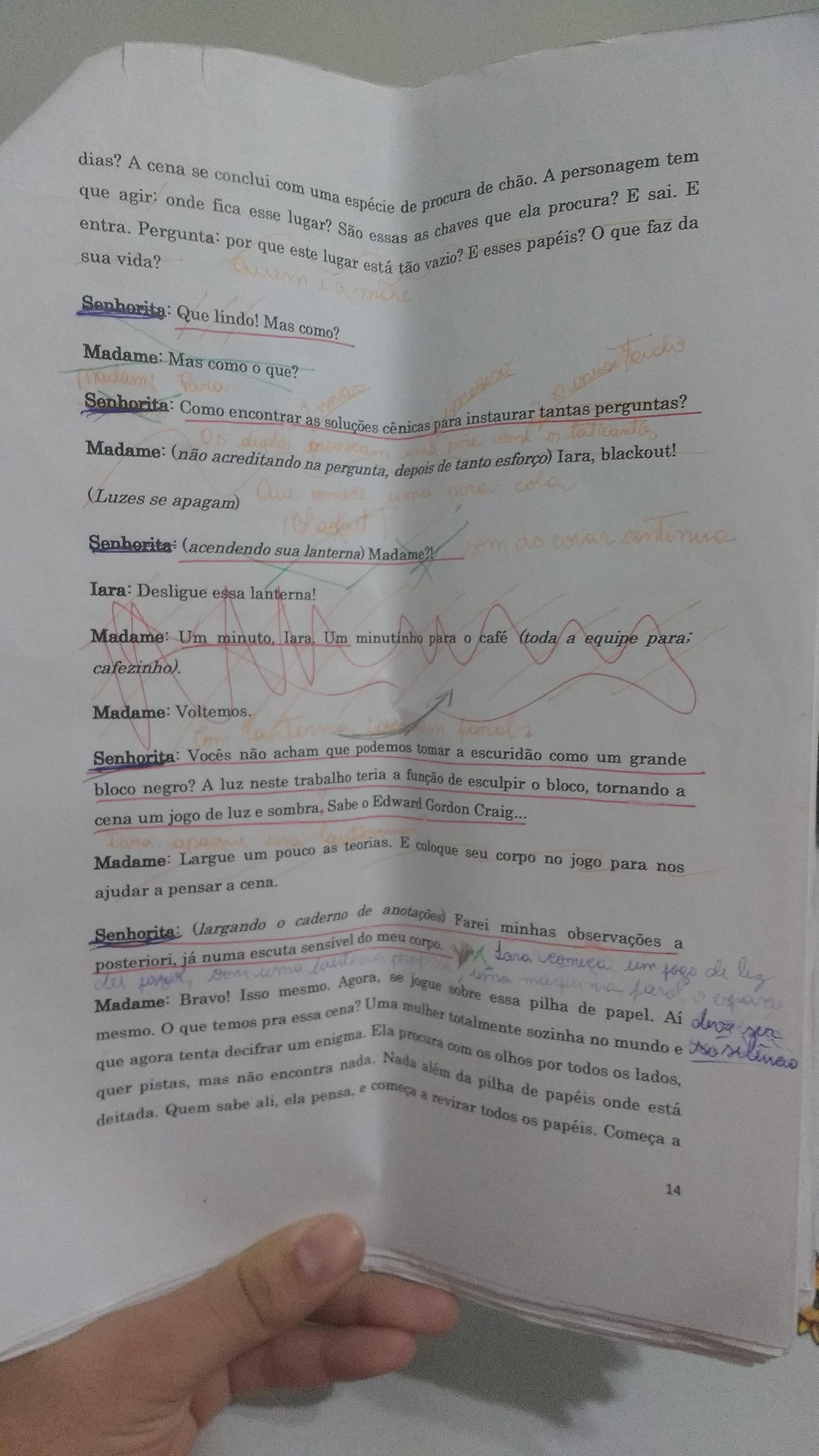 Segunda reunião de modificações dramatúrgicas