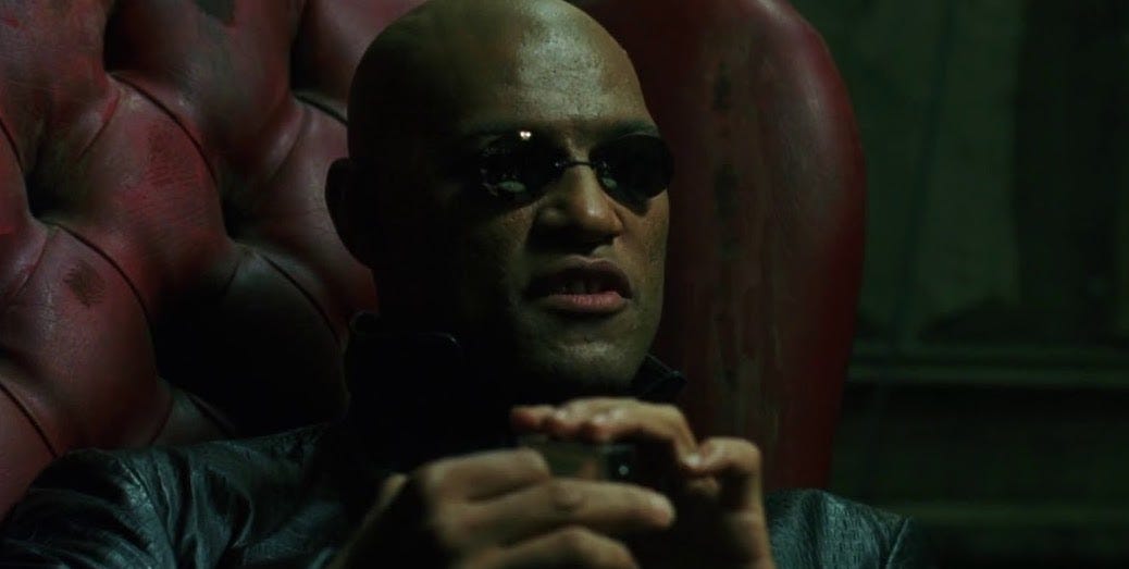 In The Matrix (1999) Neo stores his computer files in a book called  Simulacra & Simulation. Written by the philosopher Jean Baudrillard, it  focuses on the subject of reality as a simulation. 