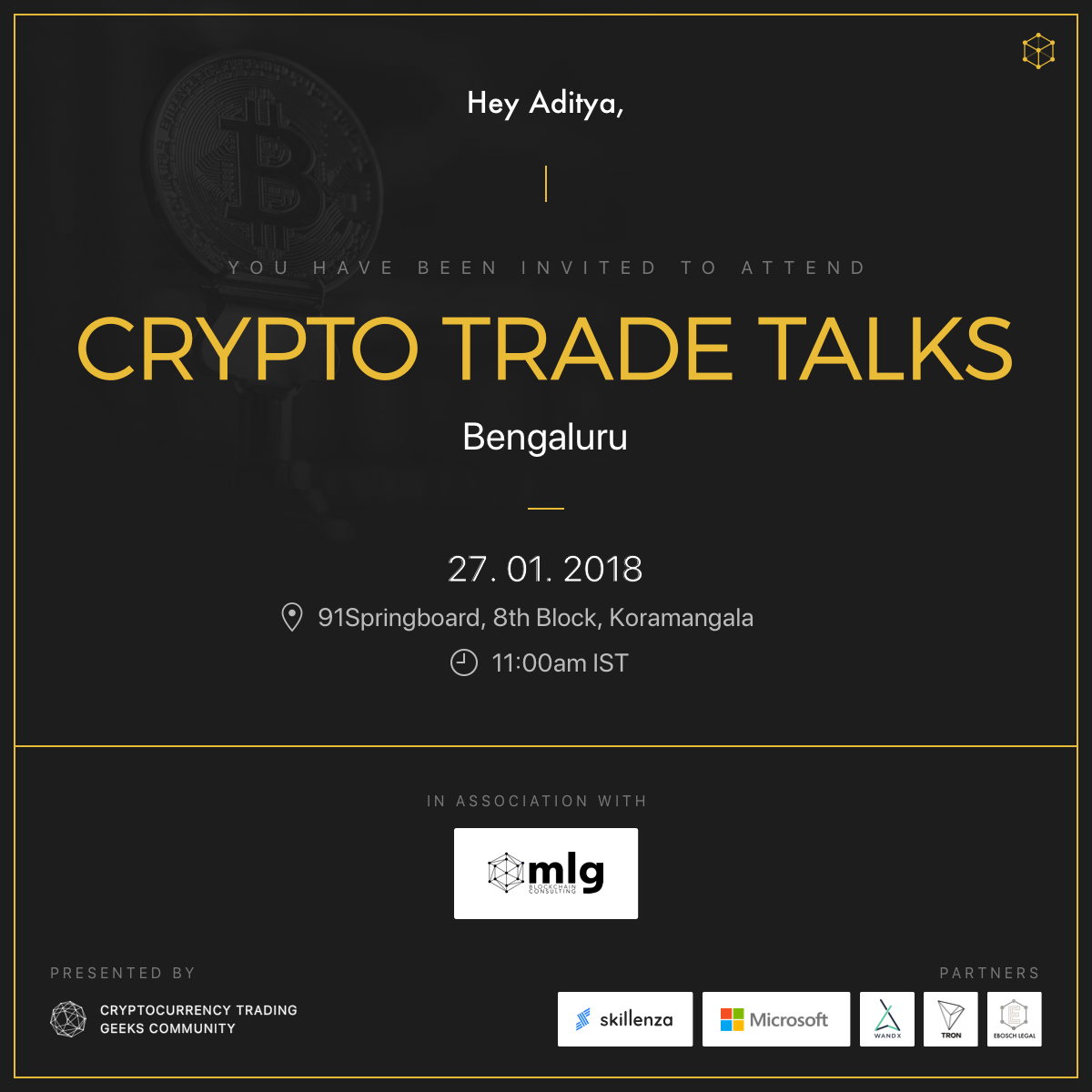 Gamifying Investment Research @ Crypto Trade Talks, Bengaluru | by Aditya  Ahluwalia | CryptoTradeTalks | Medium