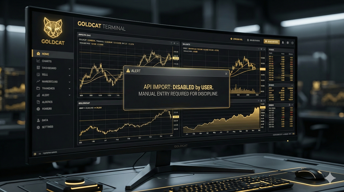 Why I Intentionally Removed API Import from My Trading Terminal | by  goldcat_trade | Dec, 2025 | Medium