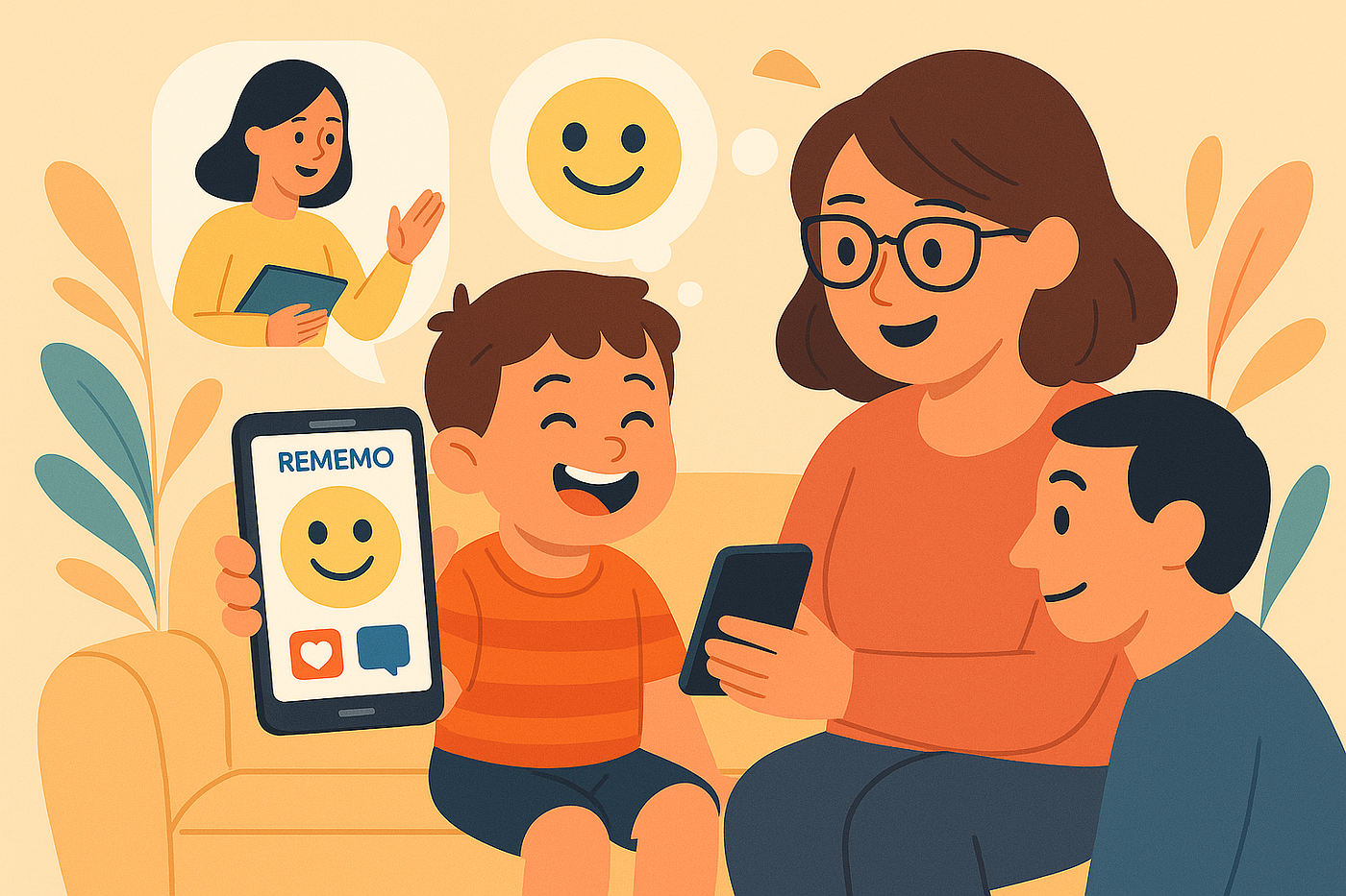REMEMO: An app for ADHD children, parents, and therapists to log and share experiences and emotions
