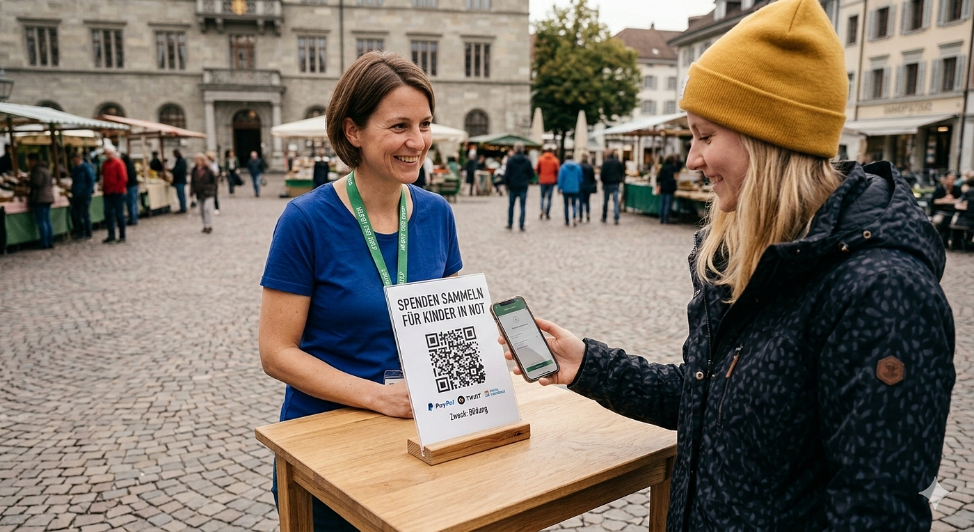 Warum dein Verein 2026 keine Spendenbox aus Blech mehr braucht.