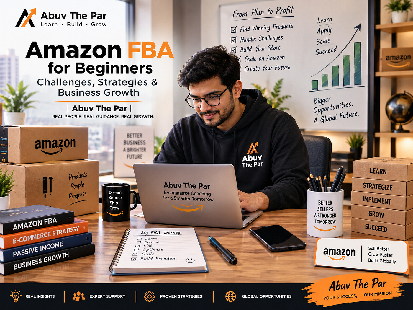 Amazon FBA for Beginners: Challenges, Strategies & Business Growth | Abuv The Par