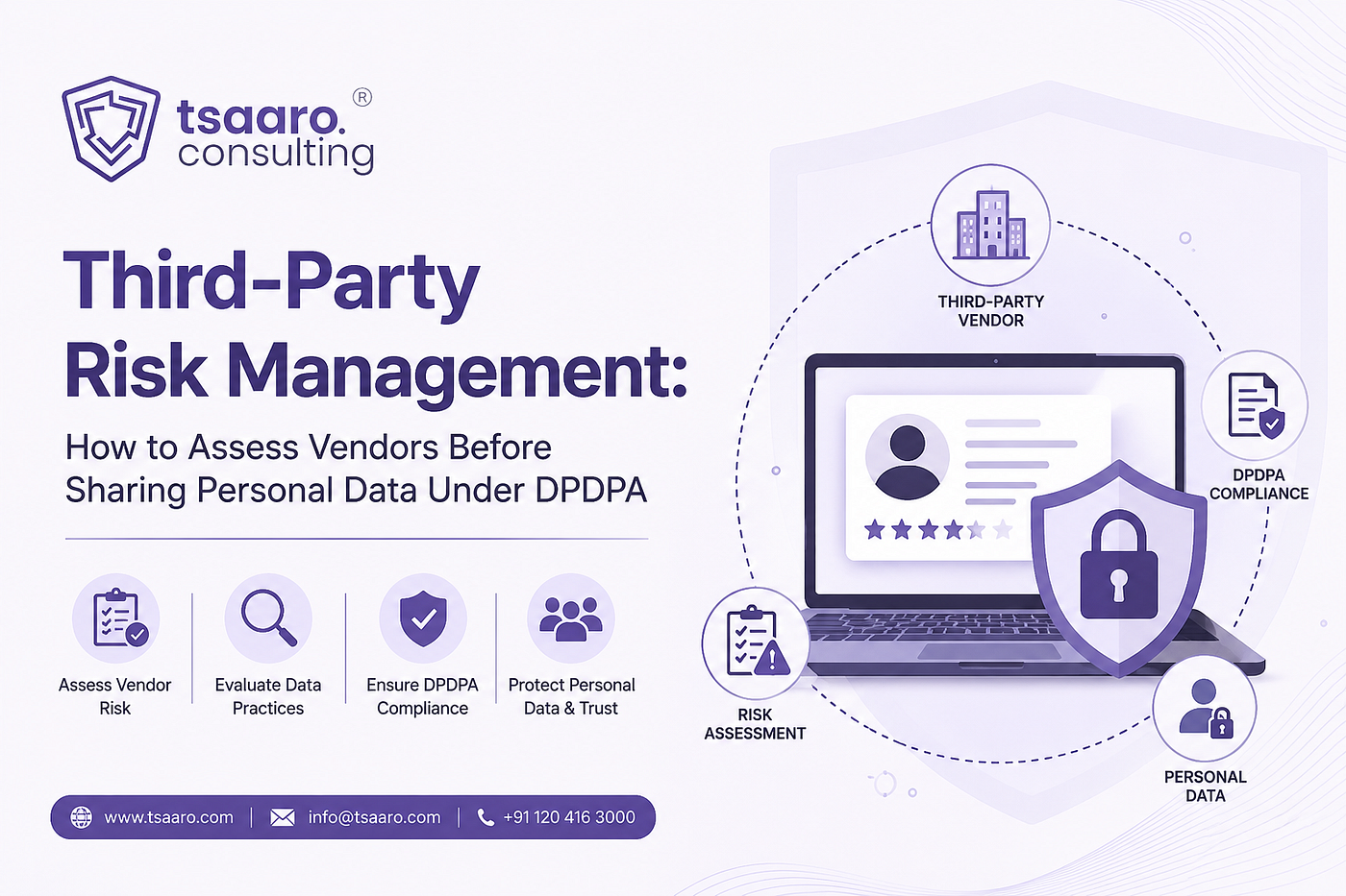 Third-Party Risk Management: How to Assess Vendors Before Sharing Personal Data Under DPDPA