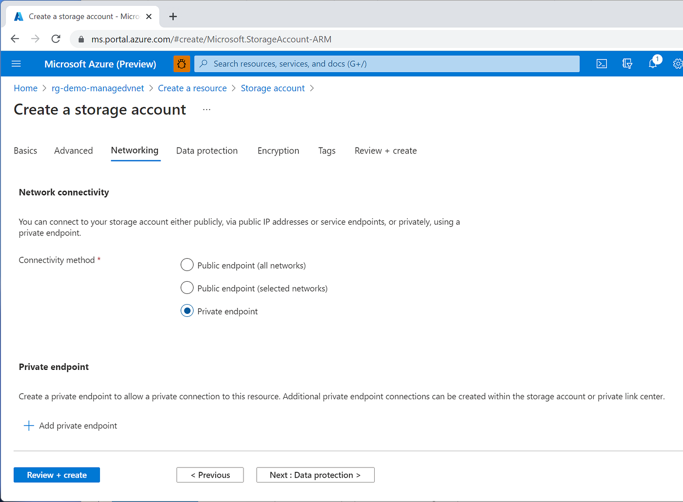 How to: Register and Scan Azure Blob Storage 