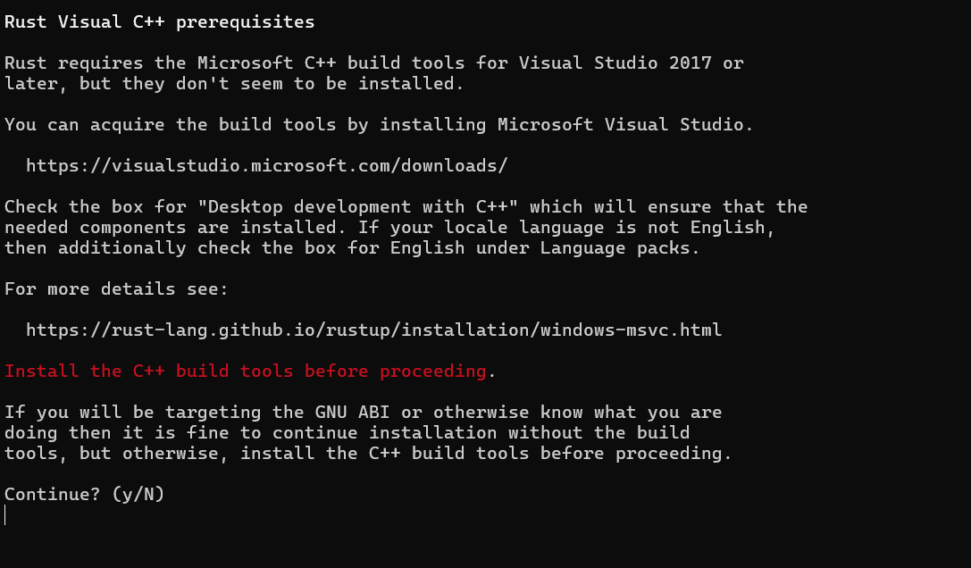 Introduction to the Rust Programming Language: Getting