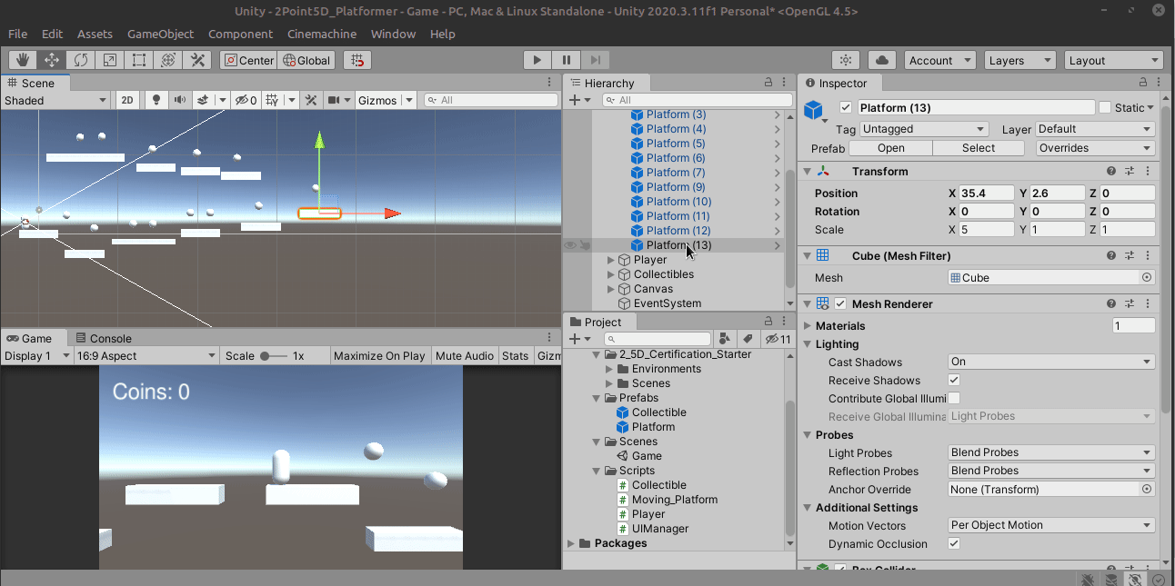 Moving Platforms in Unity. Ah, good 'ol moving platforms! Such a… | by  Esteban Ibarra | Nerd For Tech | Medium