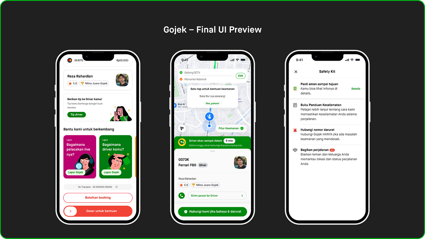 Redesigning Safety Experience in Gojek: Making Users Feel Secure, Not Just Safe