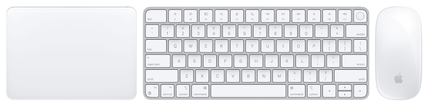 Apple Magic Keyboard with Numeric Keypad 2 and Apple Magic Mouse 2