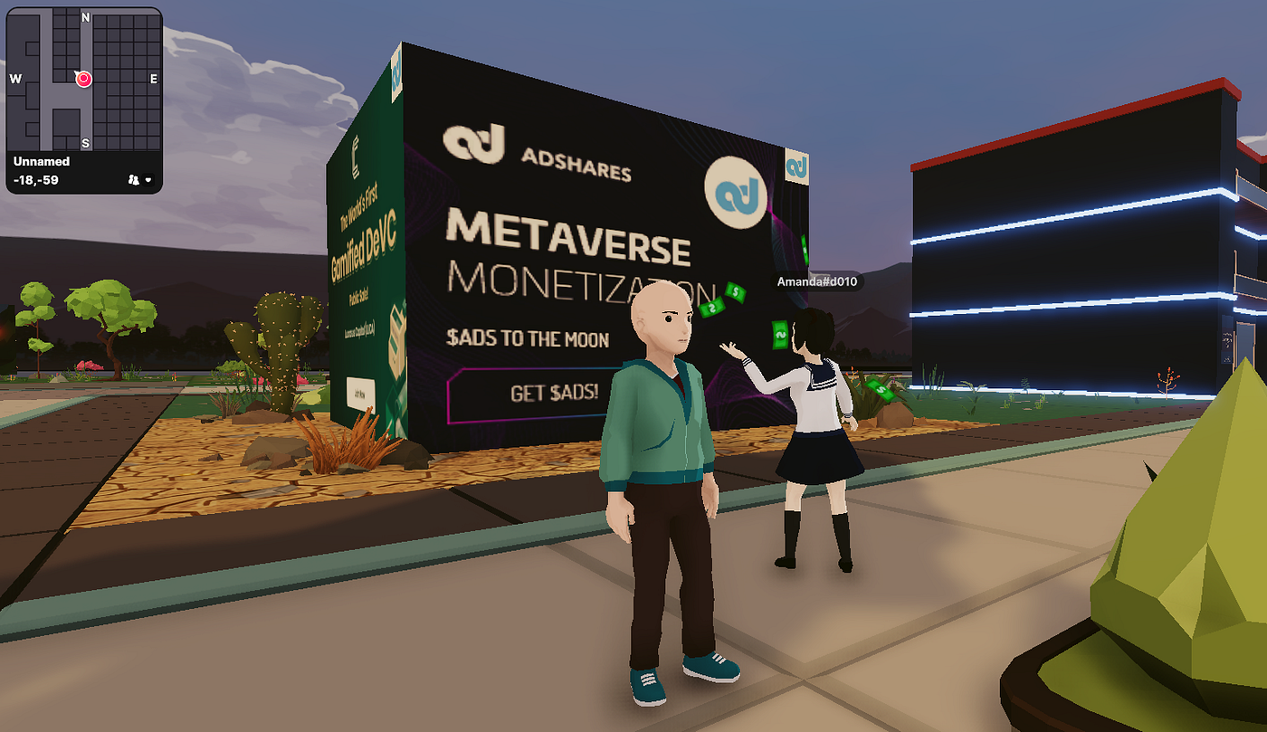 Decentraland programmatic ads. A new world of decentralized AdTech  solutions. | by AdsharesNet | Adshares | Medium