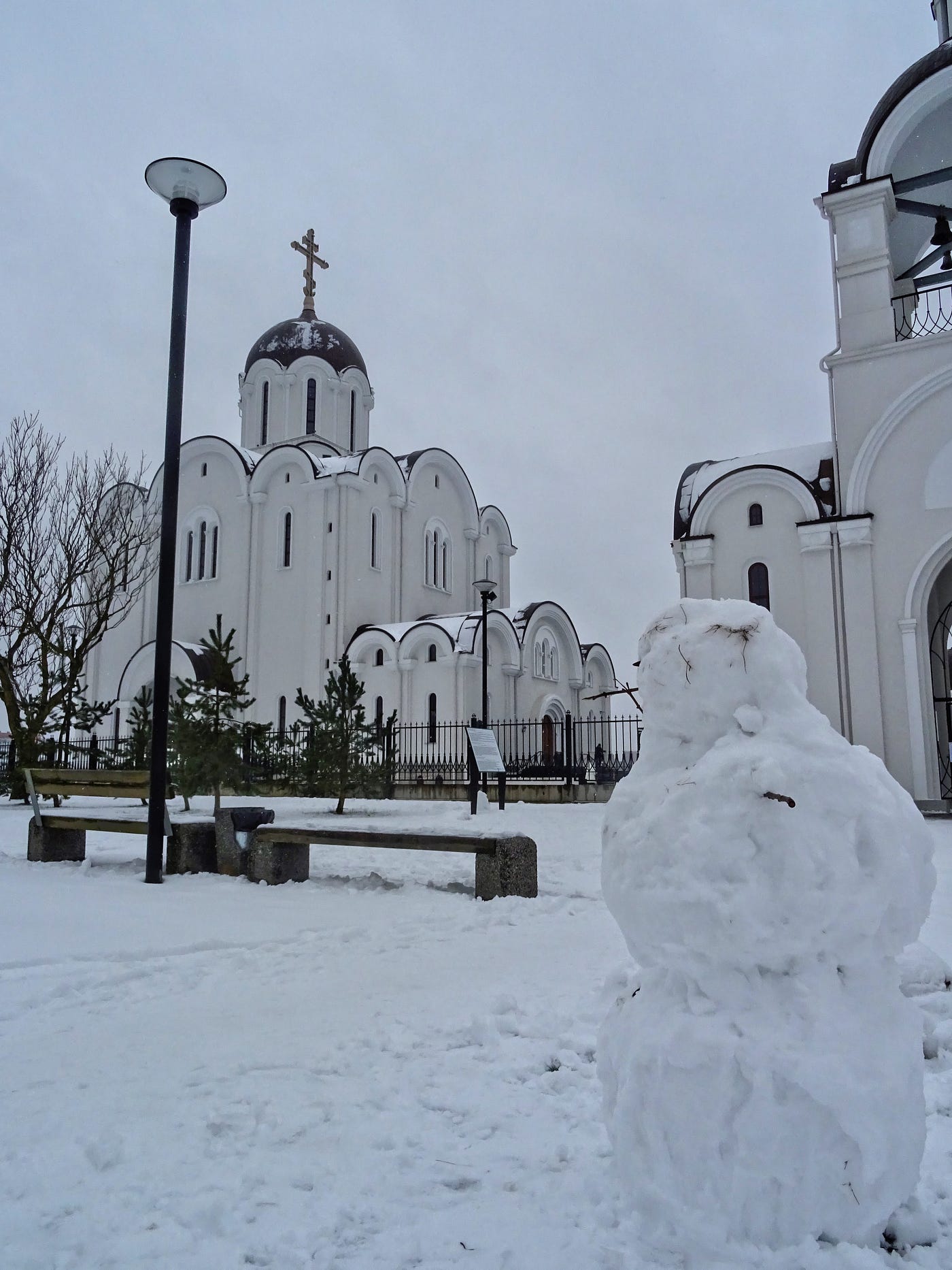 A journey with snowmans