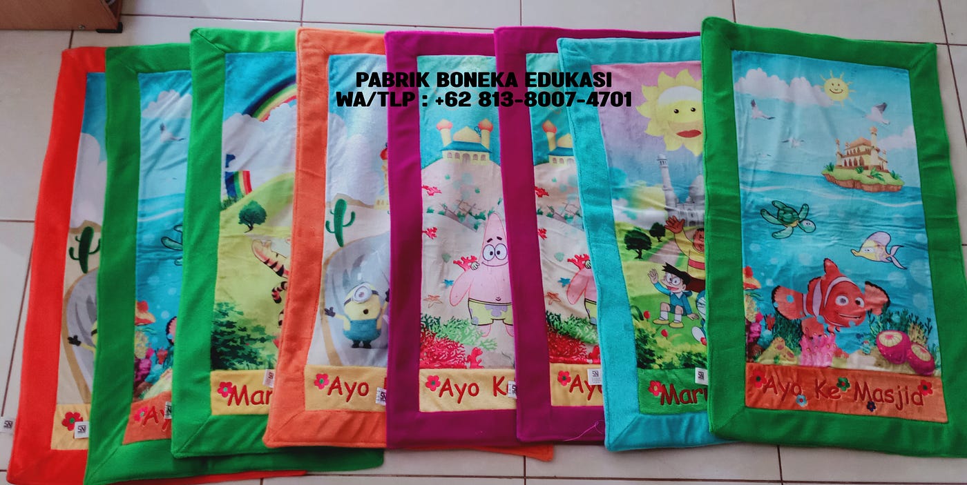 Pembuat Boneka Edukasi, WA/Tlp : +62 813–8007–4701