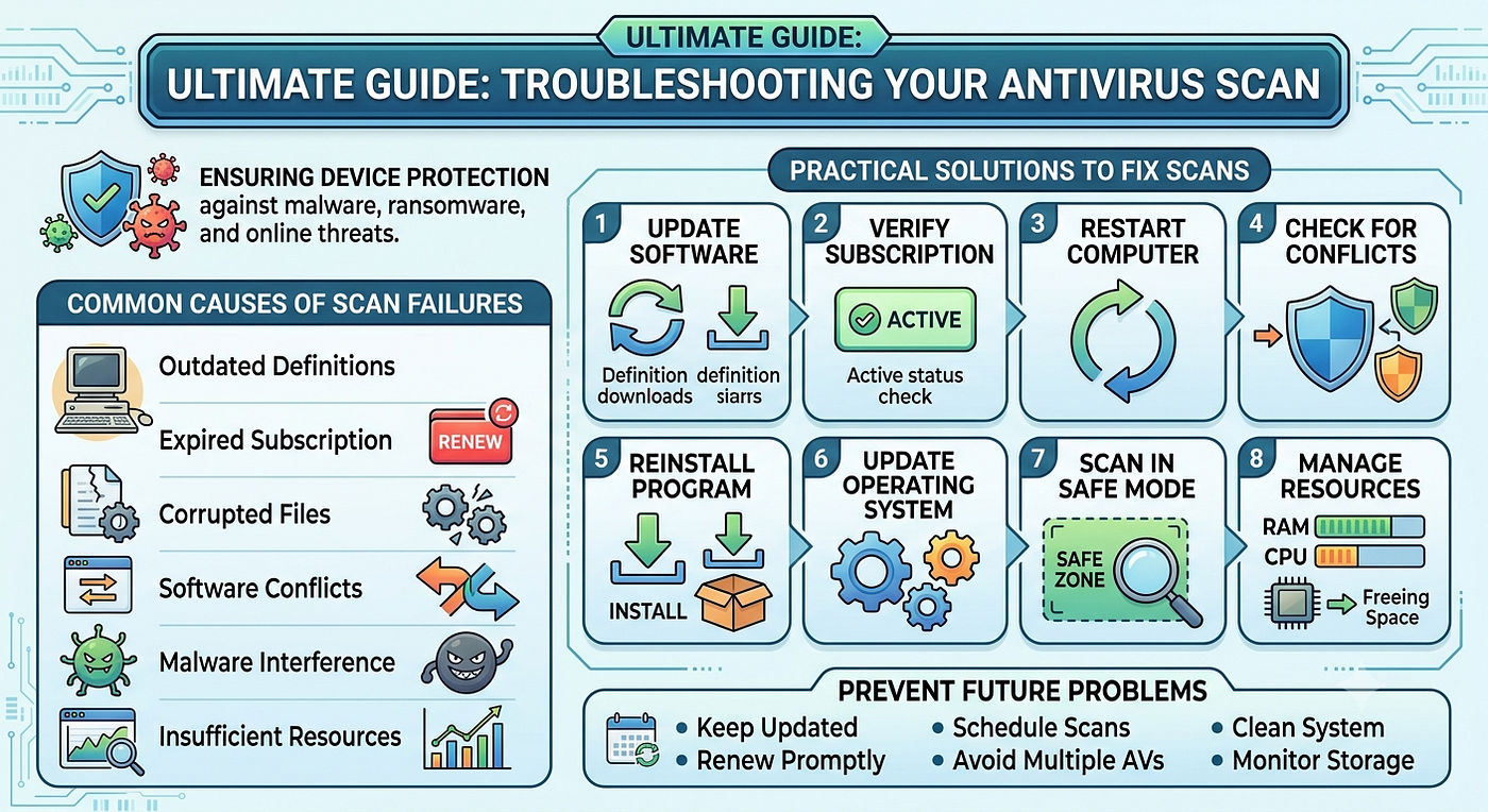 What Should You Do If Your Antivirus Scan Stops Working?
