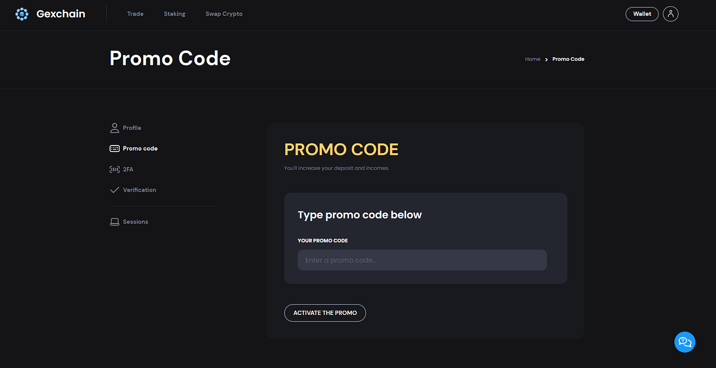 Unleashing the Power of Promo Codes on Gexchain | by Gexchain | Medium