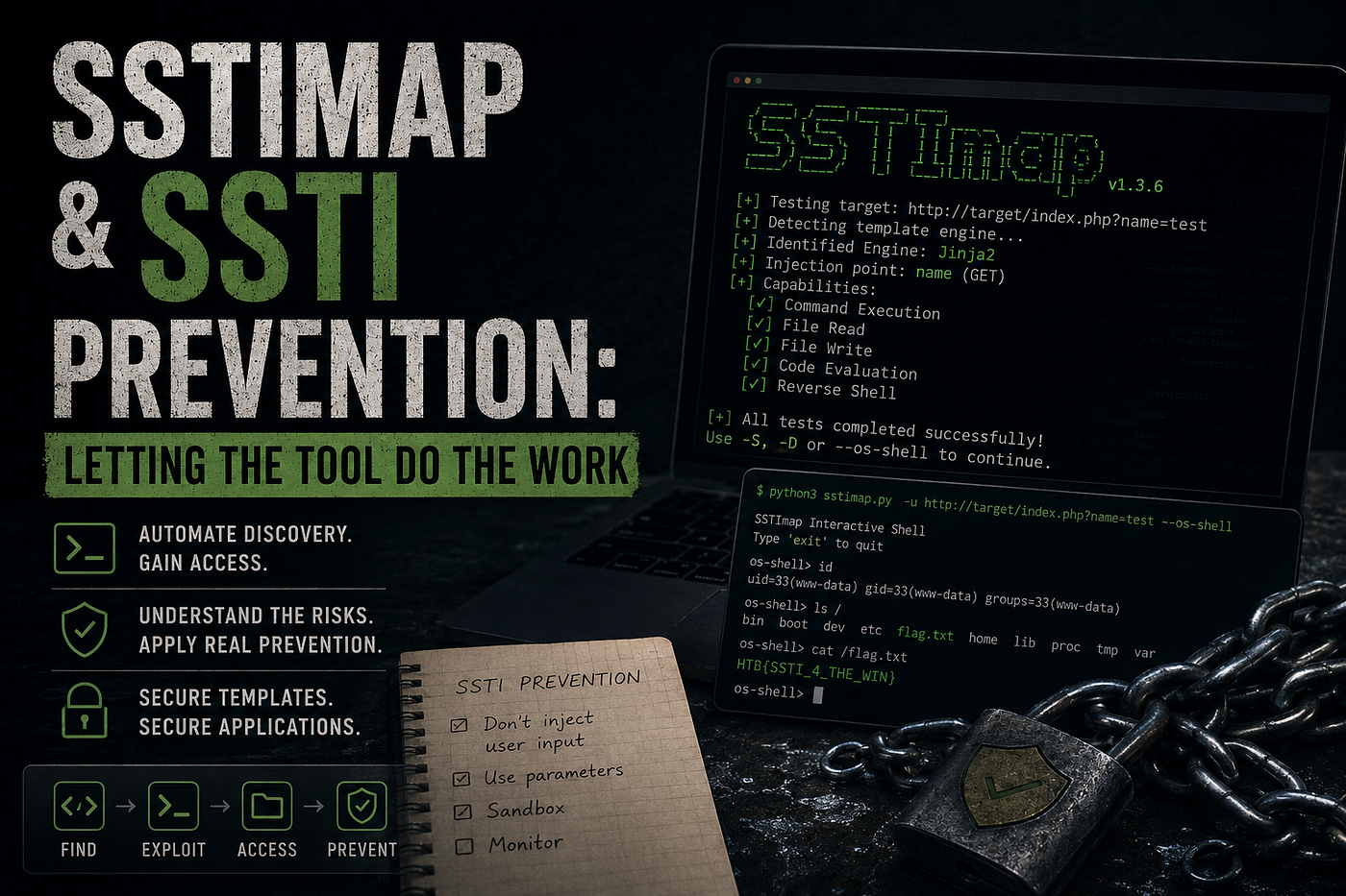 SSTImap & SSTI Prevention: Letting the Tool Do the Work