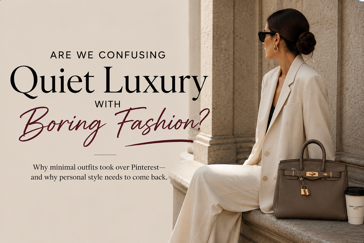 Are We Confusing Quiet Luxury With Boring Fashion?