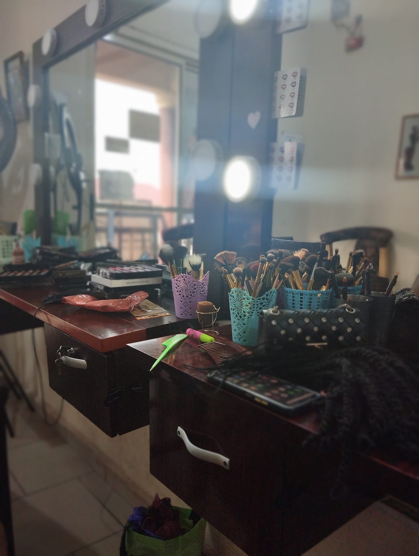 Brushes at a Concert