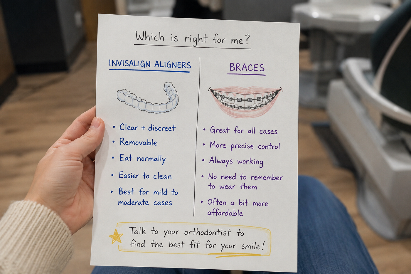 Invisalign Aligners vs. Braces: How to Know Which Fits Your Lifestyle and Case