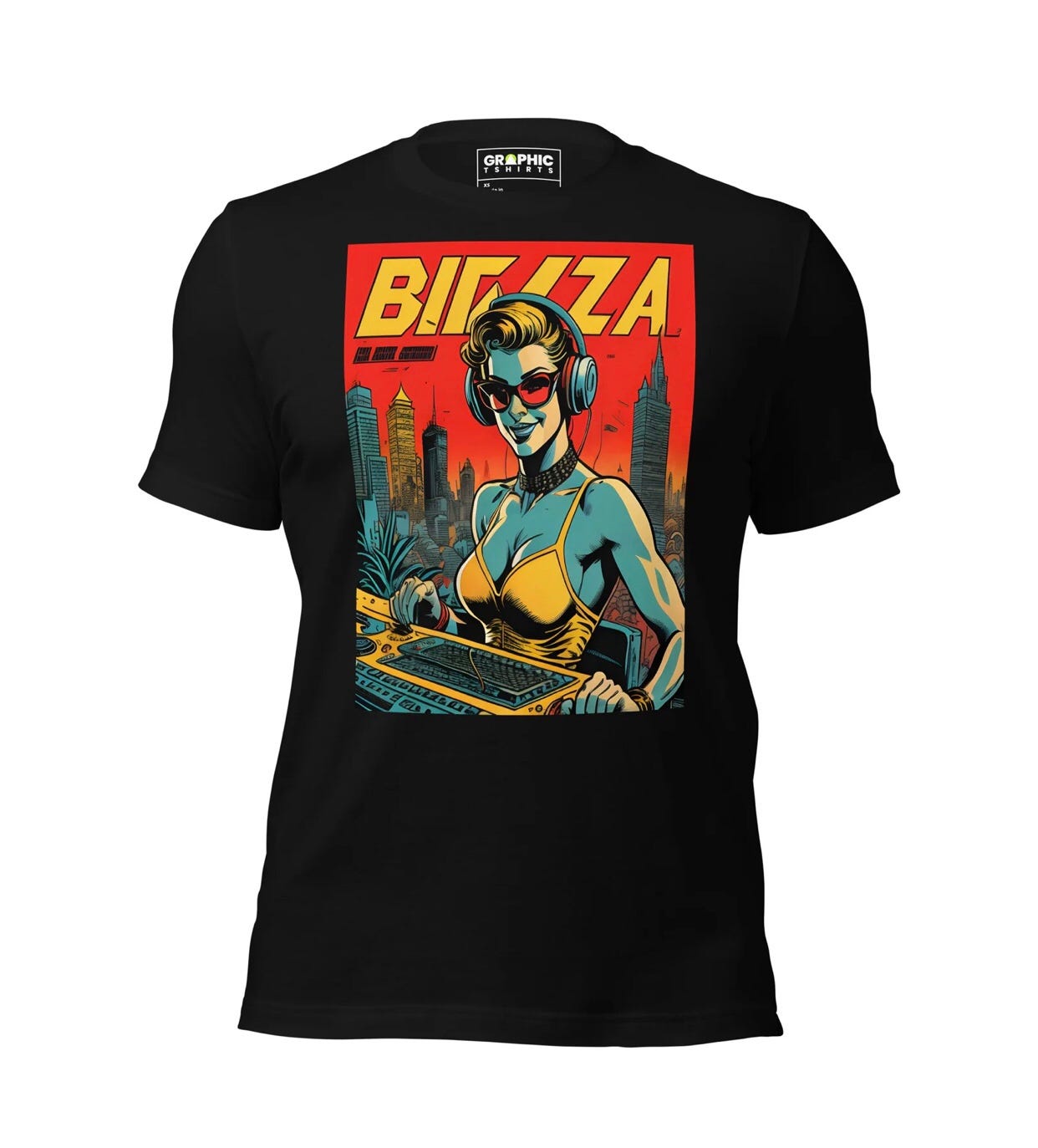Designer graphic tees cheap