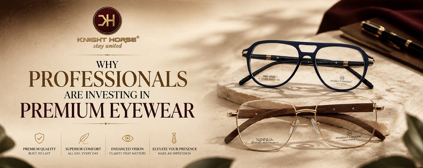 The Power of Perspective: Why Professionals Are Investing in Premium Eyewear