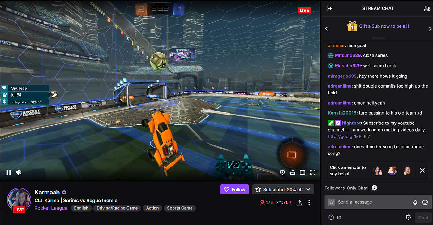 The Best Rocket League Streamers to Watch for Ranking Up by Androm RLgrind Medium