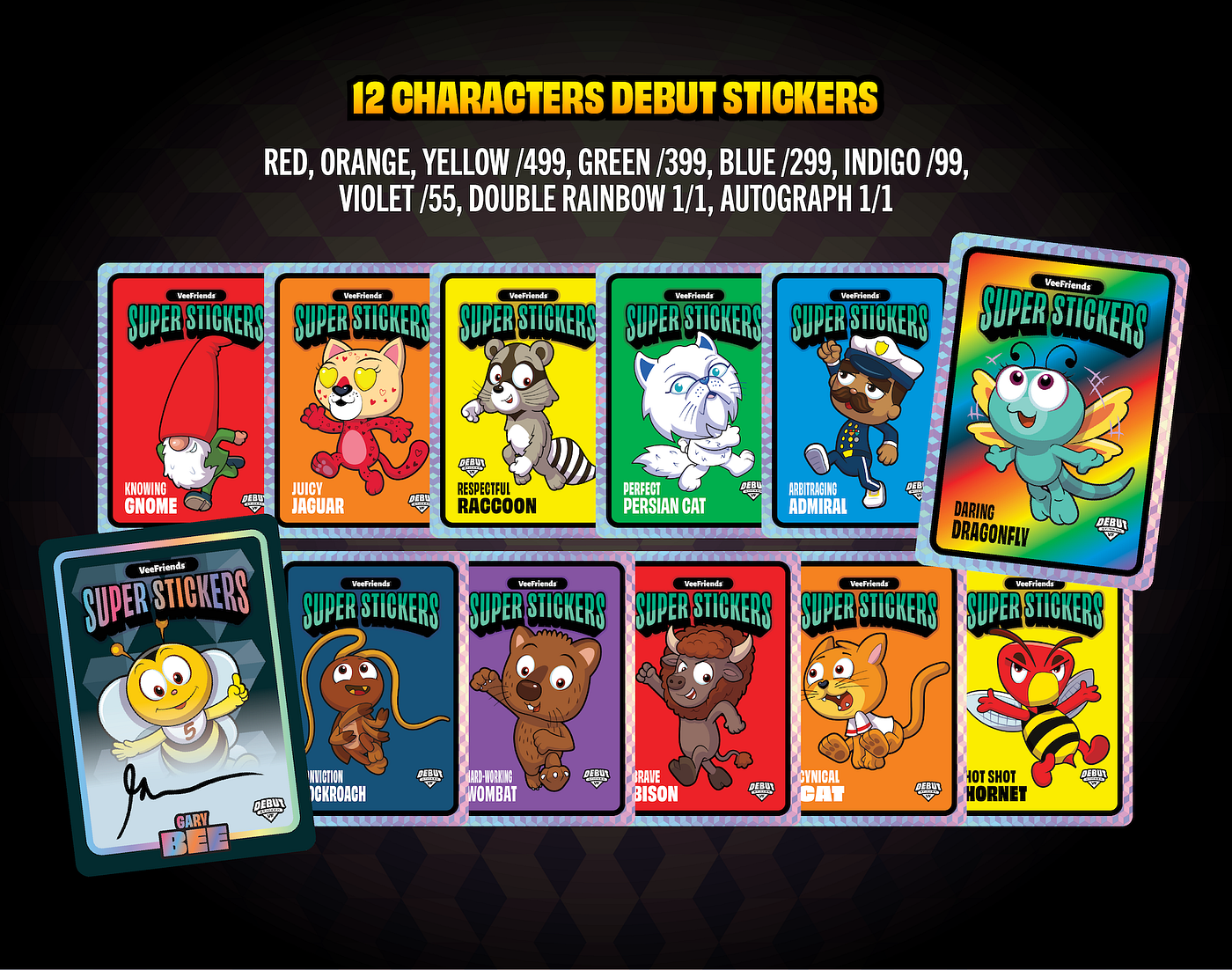 Collect the Spectacular. Introducing Super Stickers: Spectacular