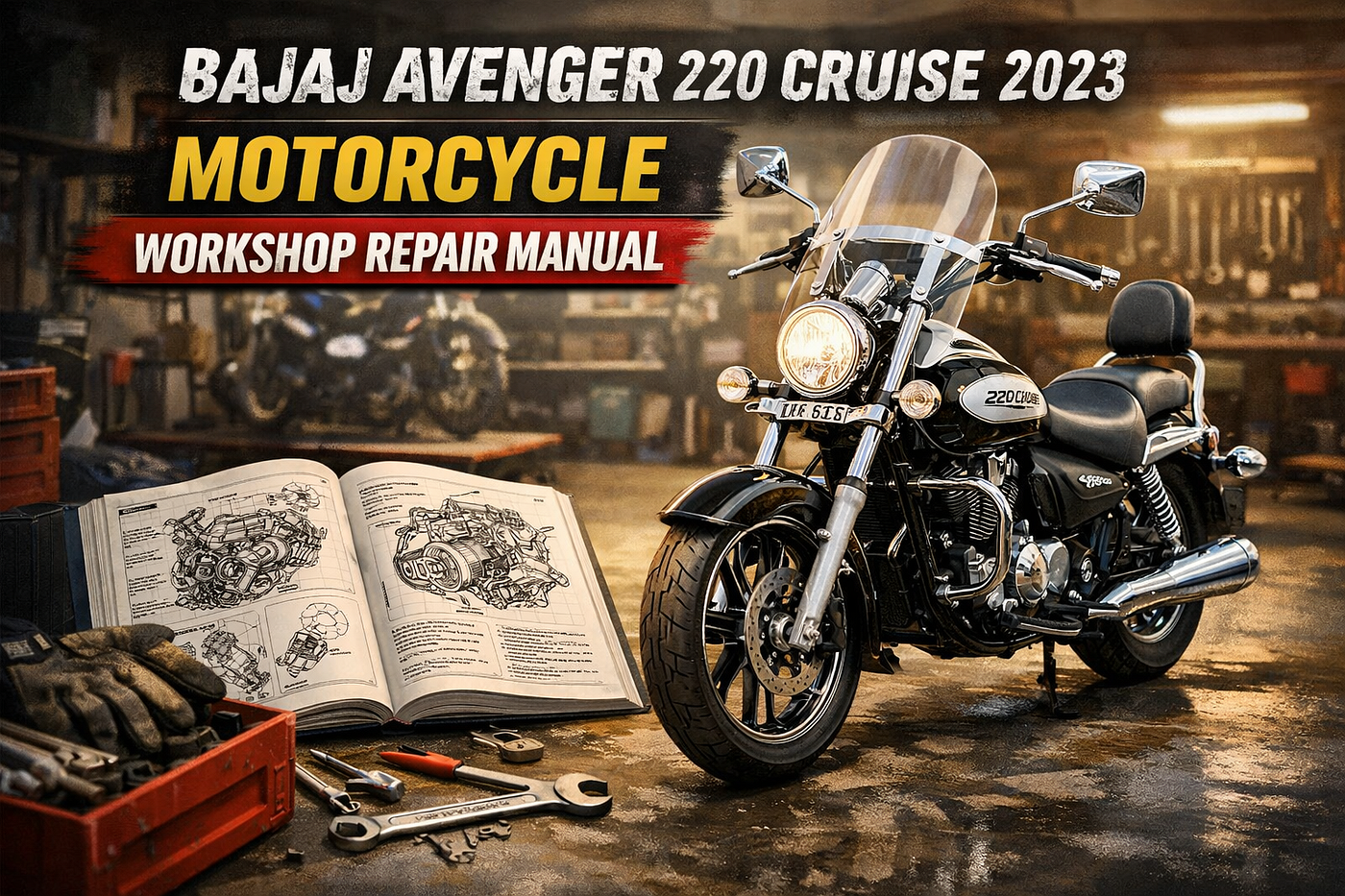 Bajaj Avenger 220 Cruise 2023 Workshop Repair Manual (Spanish PDF): Complete Service Guide